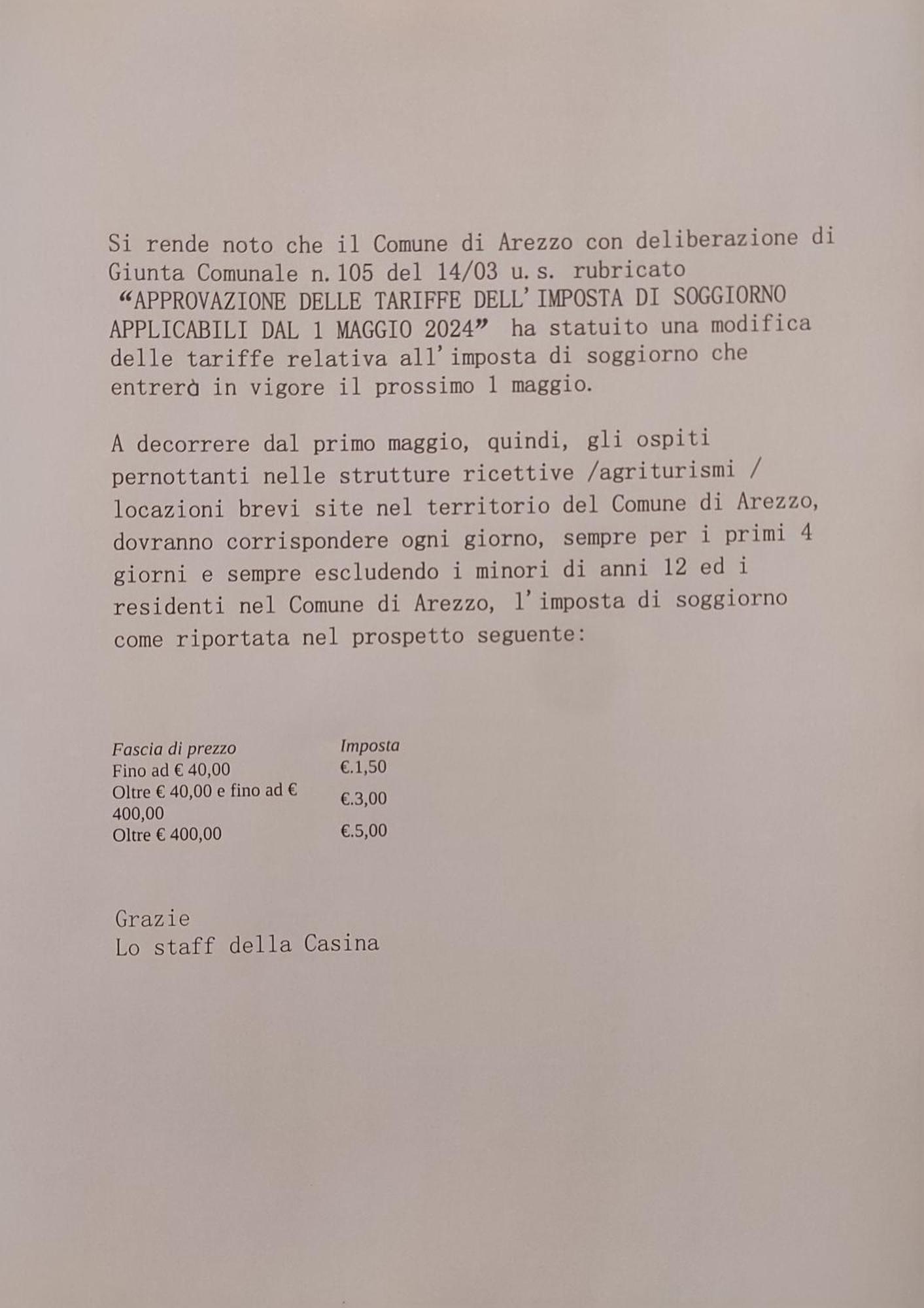 La Casina Lejlighed Arezzo Eksteriør billede
